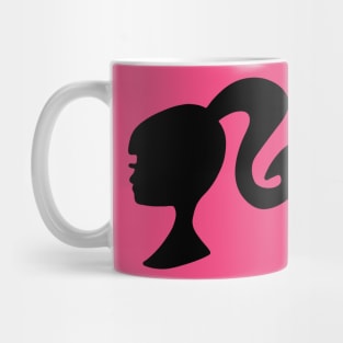 Barbie head Mug